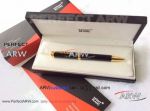 Perfect Replica Montblanc Black Barrel Gold Clip Ballpoint Special Edition Gift Pen